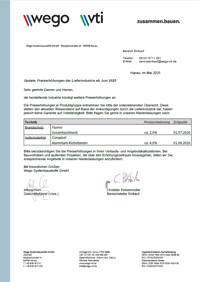 Hochwertige Baustoffe für Ihr Bauprojekt.